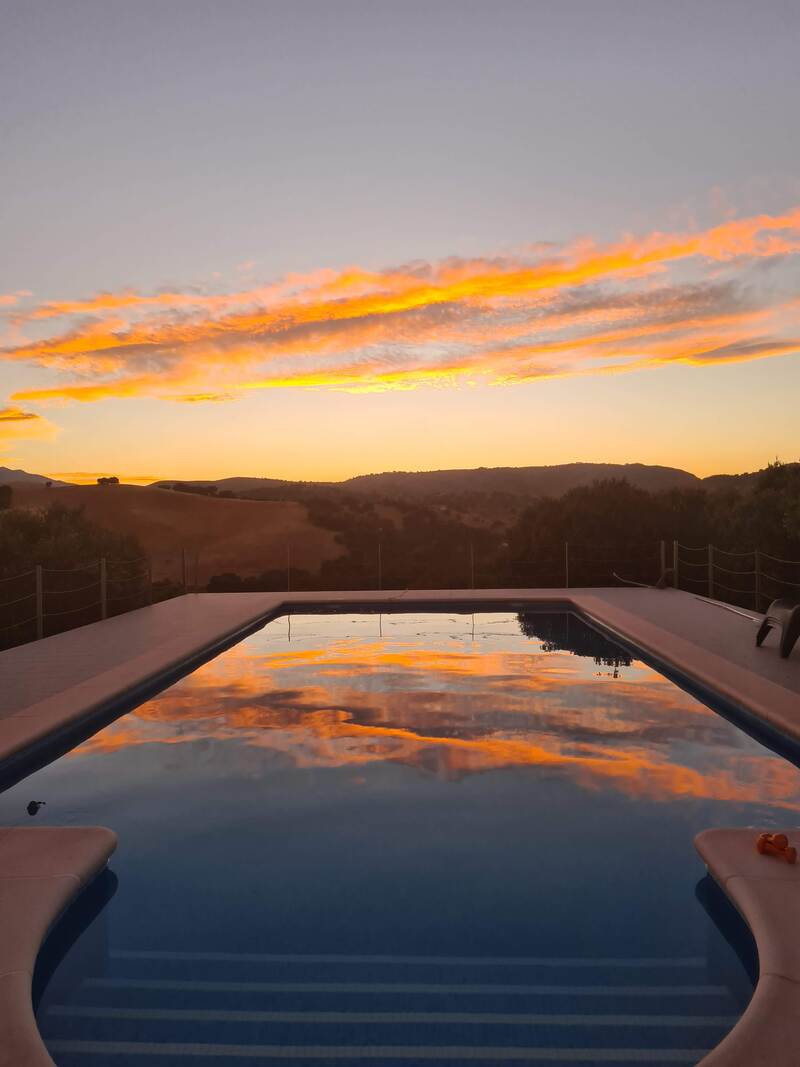 piscina vista infinita